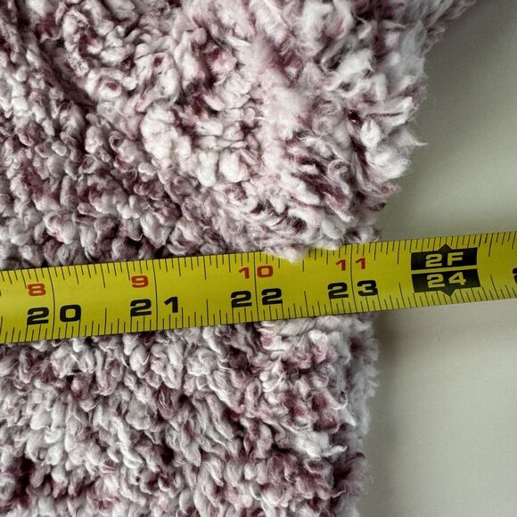 Time and Tru Quarter Zip Jacket Met Burgundy Women’s XL Pockets - Picture 7 of 12